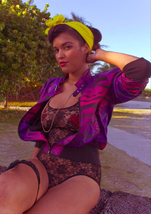 Female model photo shoot of Farai LaNoir in Miami, FL