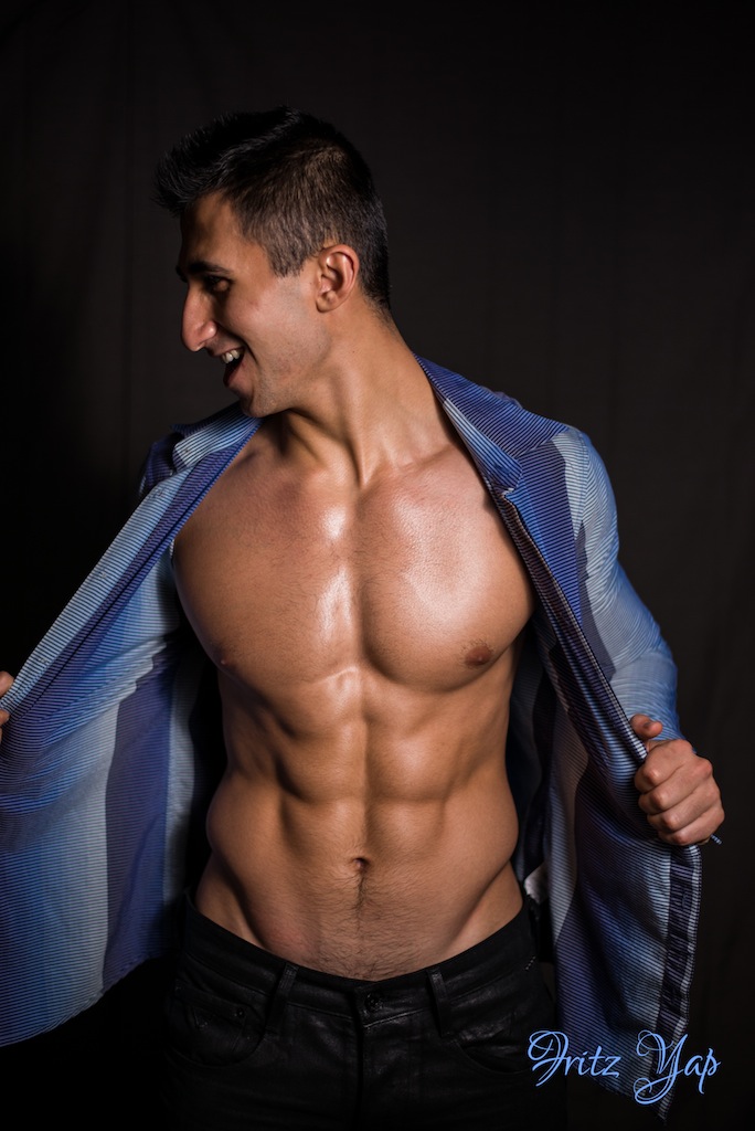 Male model photo shoot of Rami Sami by Fritz Yap