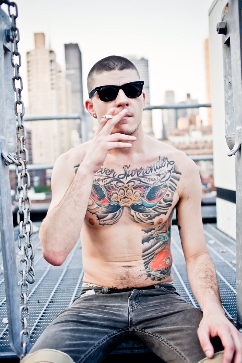 Male model photo shoot of Chad LaClair in New York City, NY