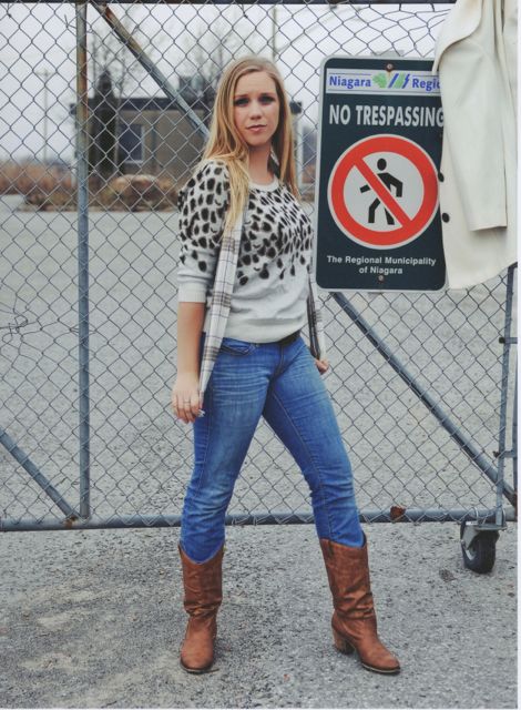 Female model photo shoot of Erika Christeena Miller in Niagara Falls, Canada