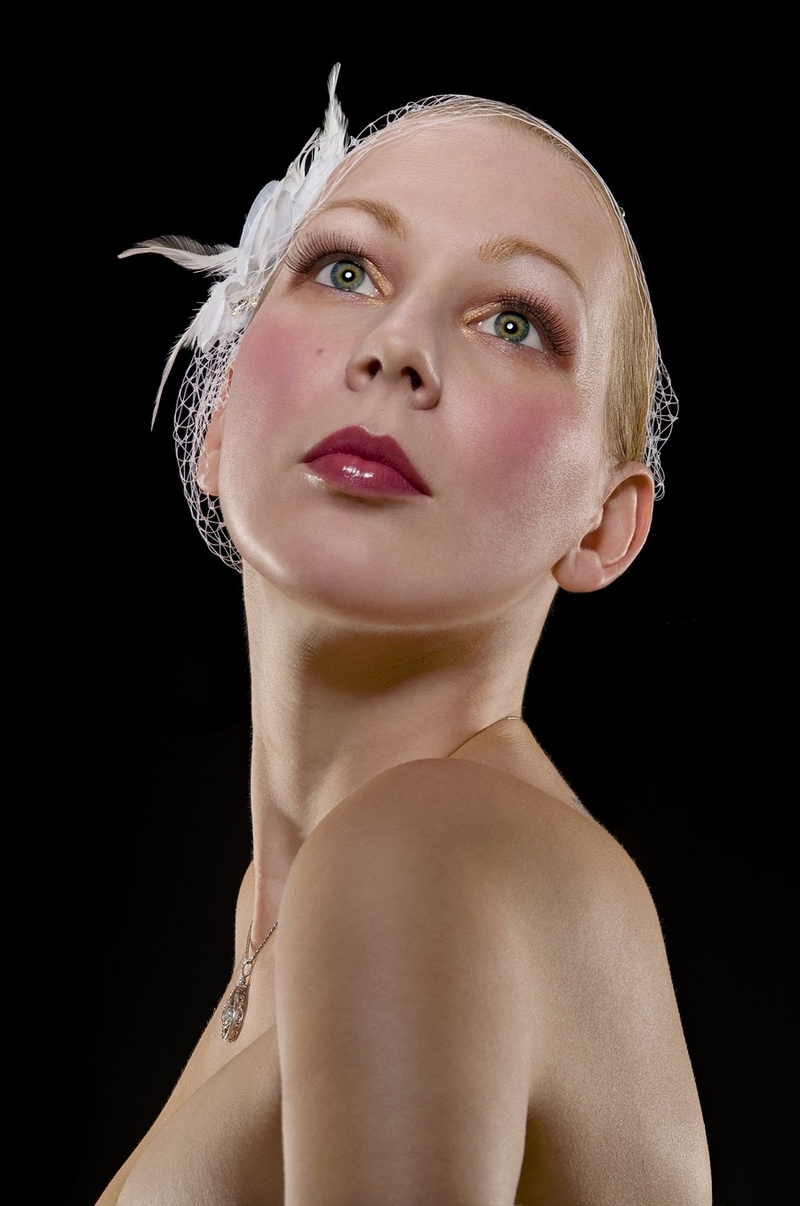 Female model photo shoot of Angie Marie Sheridan by Thomas Van Dyke, makeup by ArtistryImage