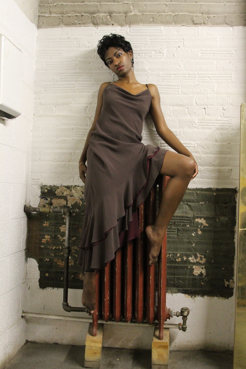 Female model photo shoot of Kyria  J by Dansphoto1001, wardrobe styled by RockImages