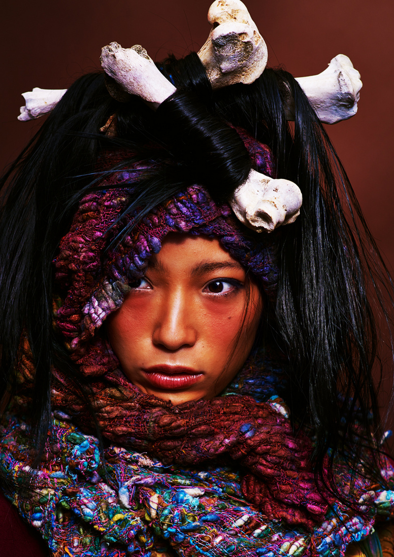 Female model photo shoot of keiko terachi