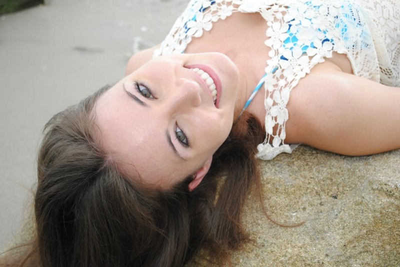 Female model photo shoot of Katherine K Nguyen in Juno Beach, FL