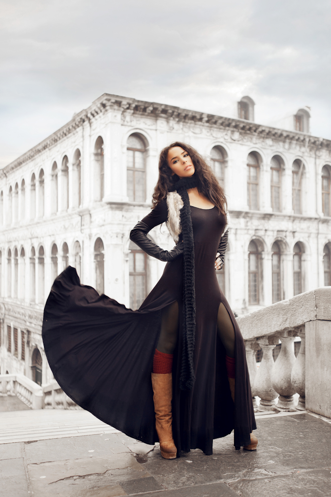 Female model photo shoot of Brittany Bell by kilobar in Venice, Italy