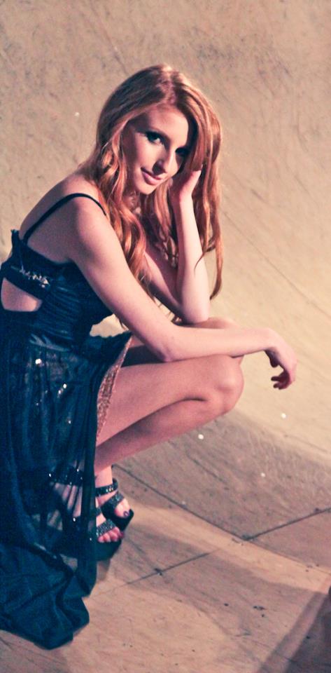 Female model photo shoot of Torsha  in Asylum Skate Park