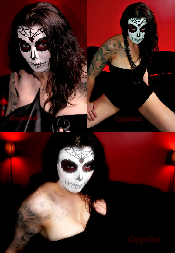 Female model photo shoot of Mysynuk Make-up and Cindy Fay  by Copperleaf