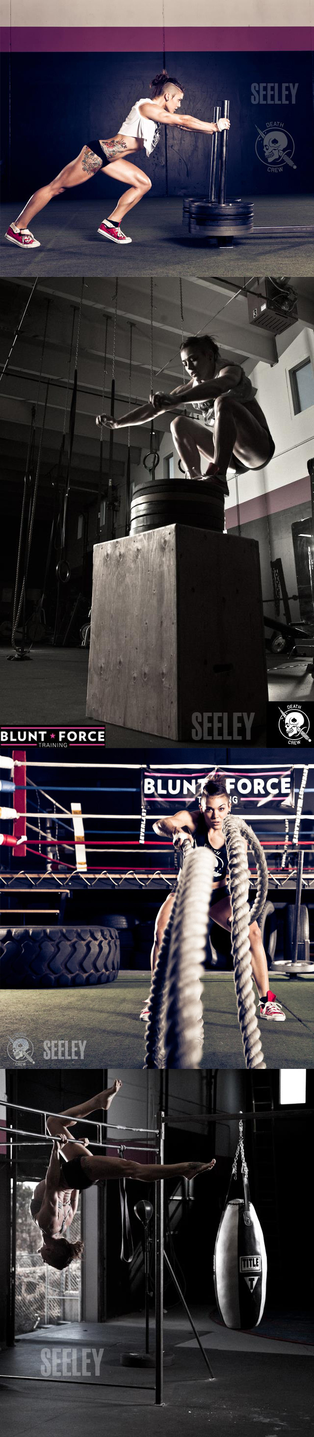 Male model photo shoot of Brett Seeley   in Blunt Force Training Center