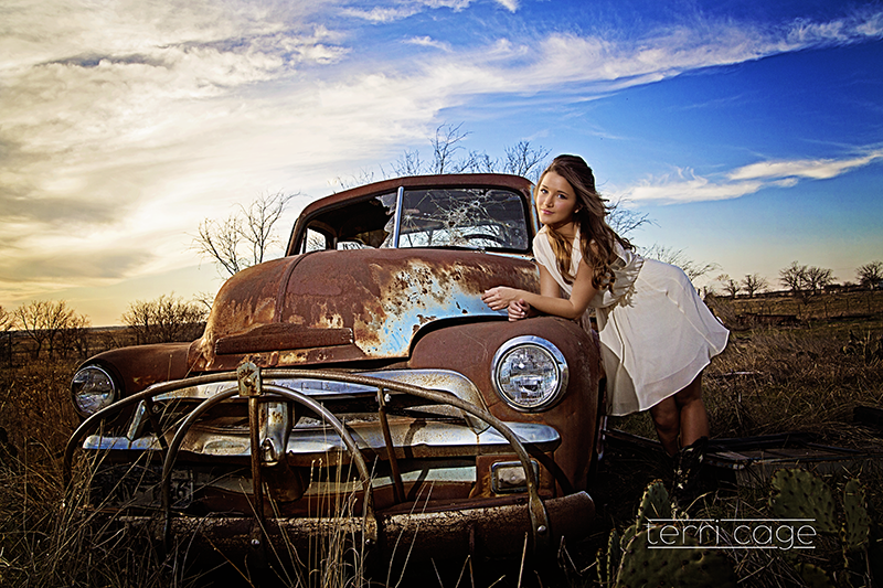 Female model photo shoot of Hailey Carlson by Terri Cage Photography in Ponder, TX