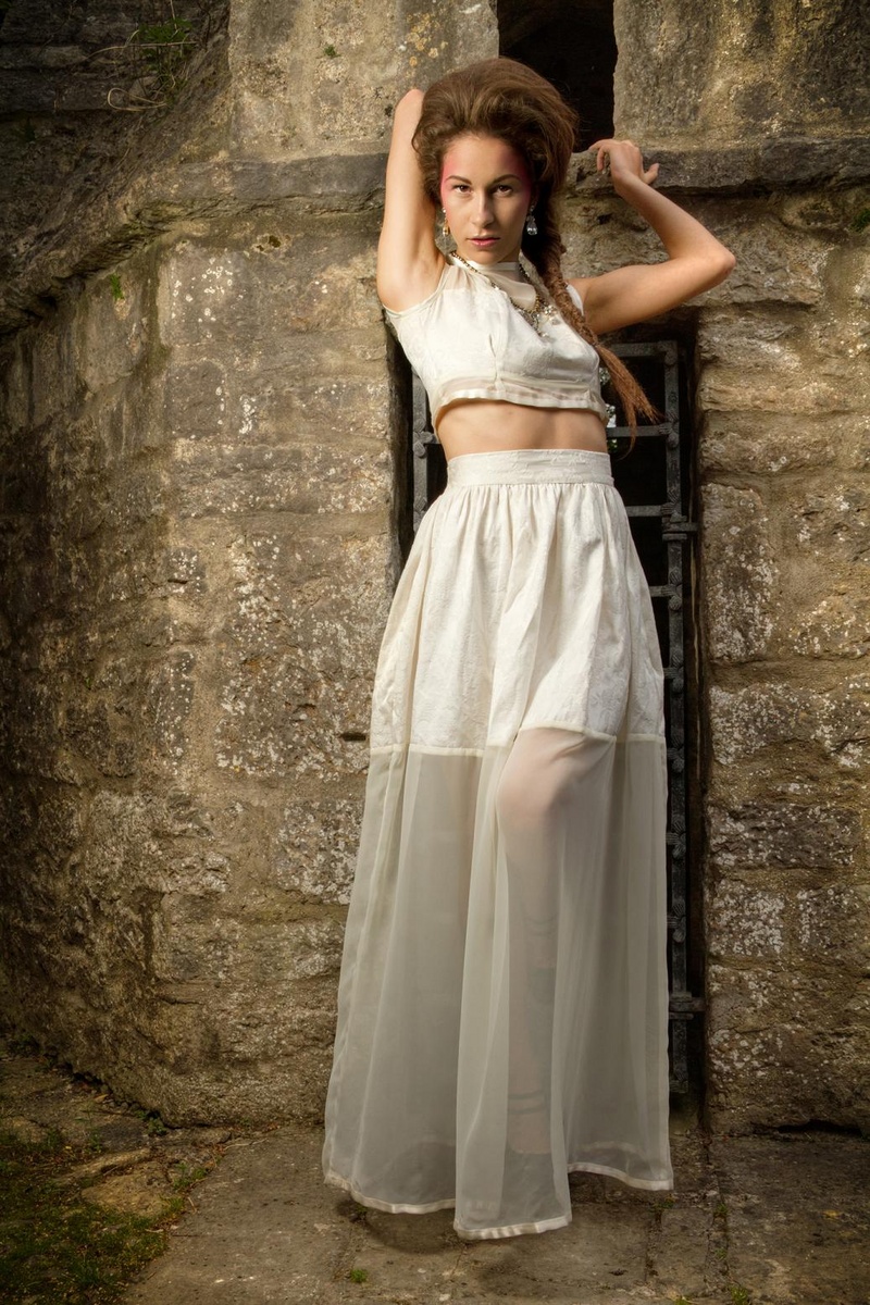 Female model photo shoot of ciara mc donald designs