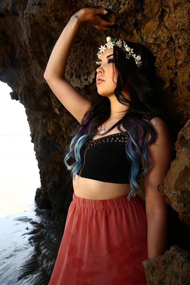 Female model photo shoot of Theashley_rose in Newport Beach