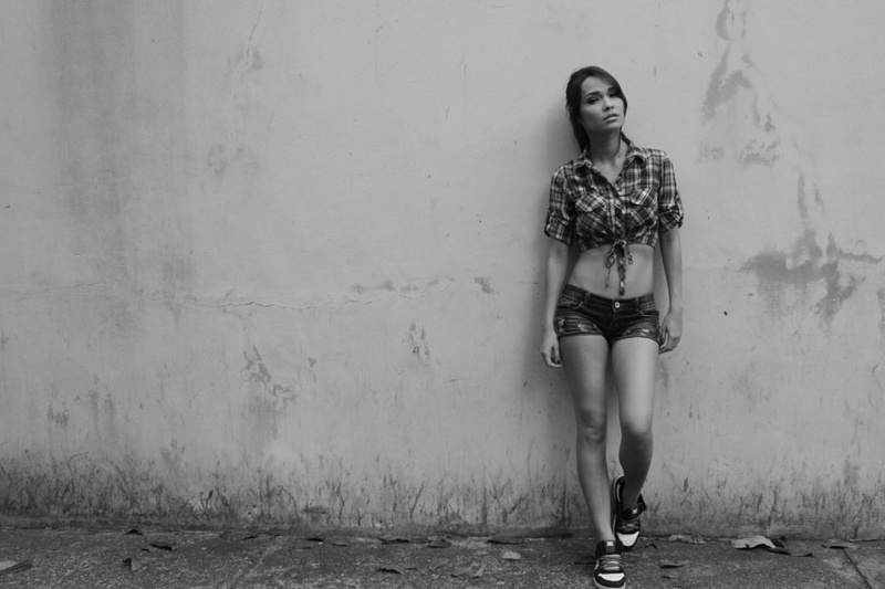 Male and Female model photo shoot of Bob Merritt Photography and Crystal Faith Kraefting in Manila
