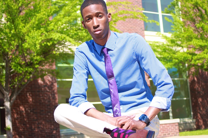Male model photo shoot of Brandon Rives in Tuskegee University
