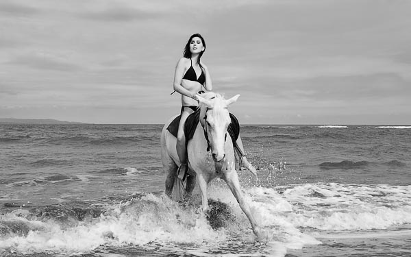 Female model photo shoot of Julia Law and Laura Pramana in Bali