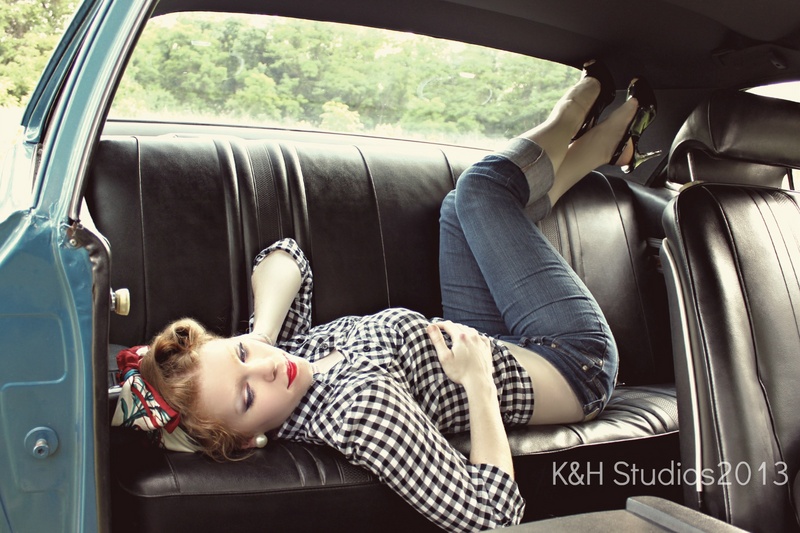 Female model photo shoot of Krystal Heather Studios and Krystal K by Krystal Heather Studios in Waynesville, ohio, makeup by krystal red