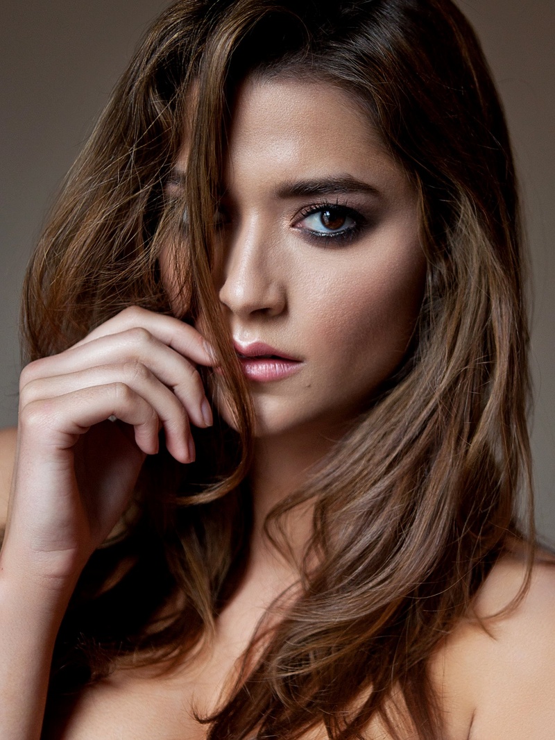 Female model photo shoot of Face Splash Makeup in Brooklyn,NY