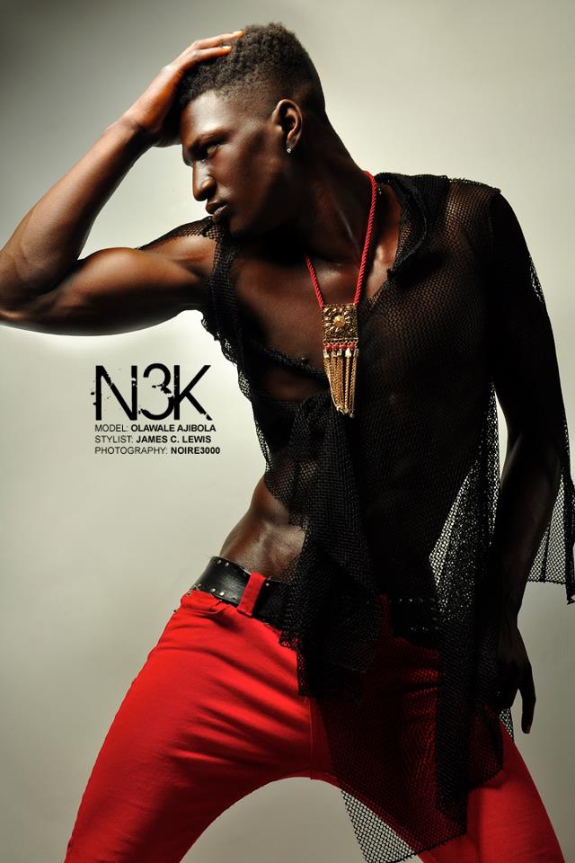 Male model photo shoot of Olawale  Ajibola