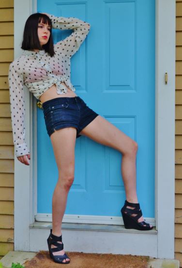 Female model photo shoot of LucyRose in Cape Cod, MA