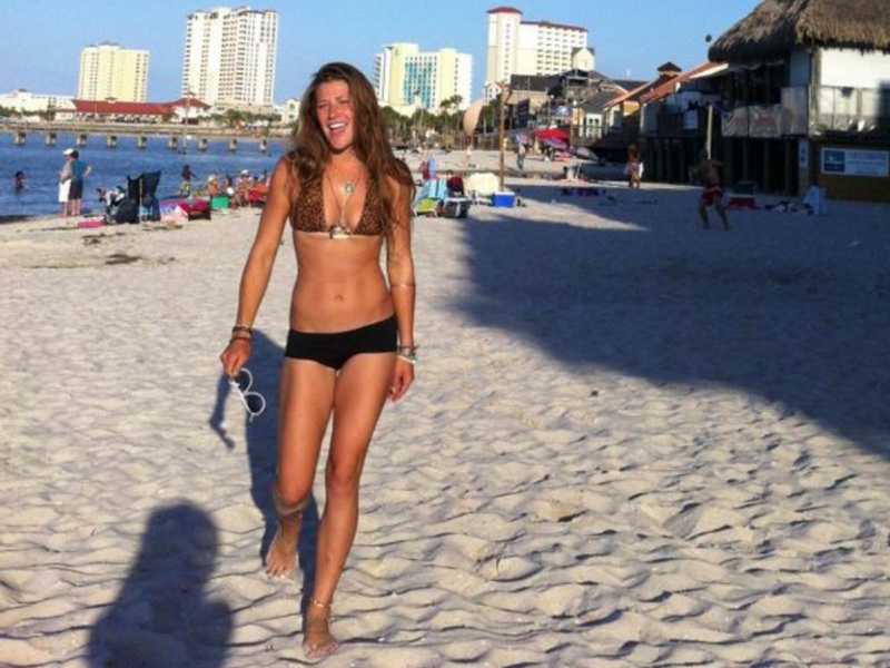 Female model photo shoot of Carrlee Banning in Pensacola Beach