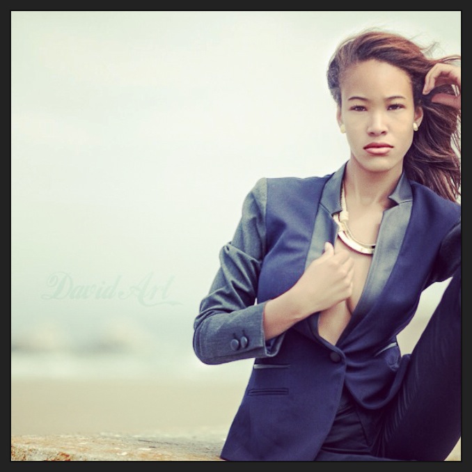 Female model photo shoot of Jasmine Amirah by Real David Art in Ocean Beach