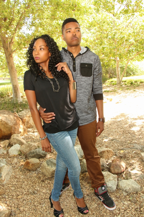 Male and Female model photo shoot of Glenn Holley and Holley Houston by MNM Photography