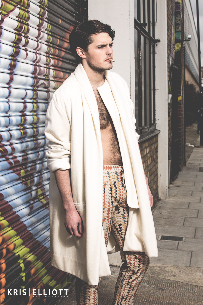 Male model photo shoot of Kris Elliott in London