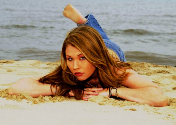 Female model photo shoot of NIKKI SIX in Point Beach WI