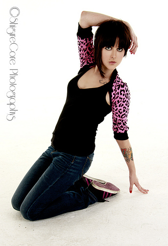 Female model photo shoot of Georgi_Bomb