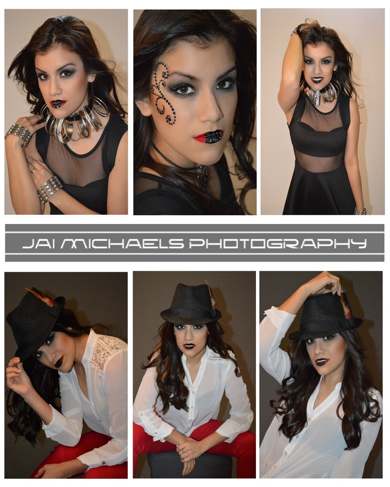 Male and Female model photo shoot of Jai Michaels and Diana Hernandes in Atlanta, Georgia, makeup by Itz_Tash