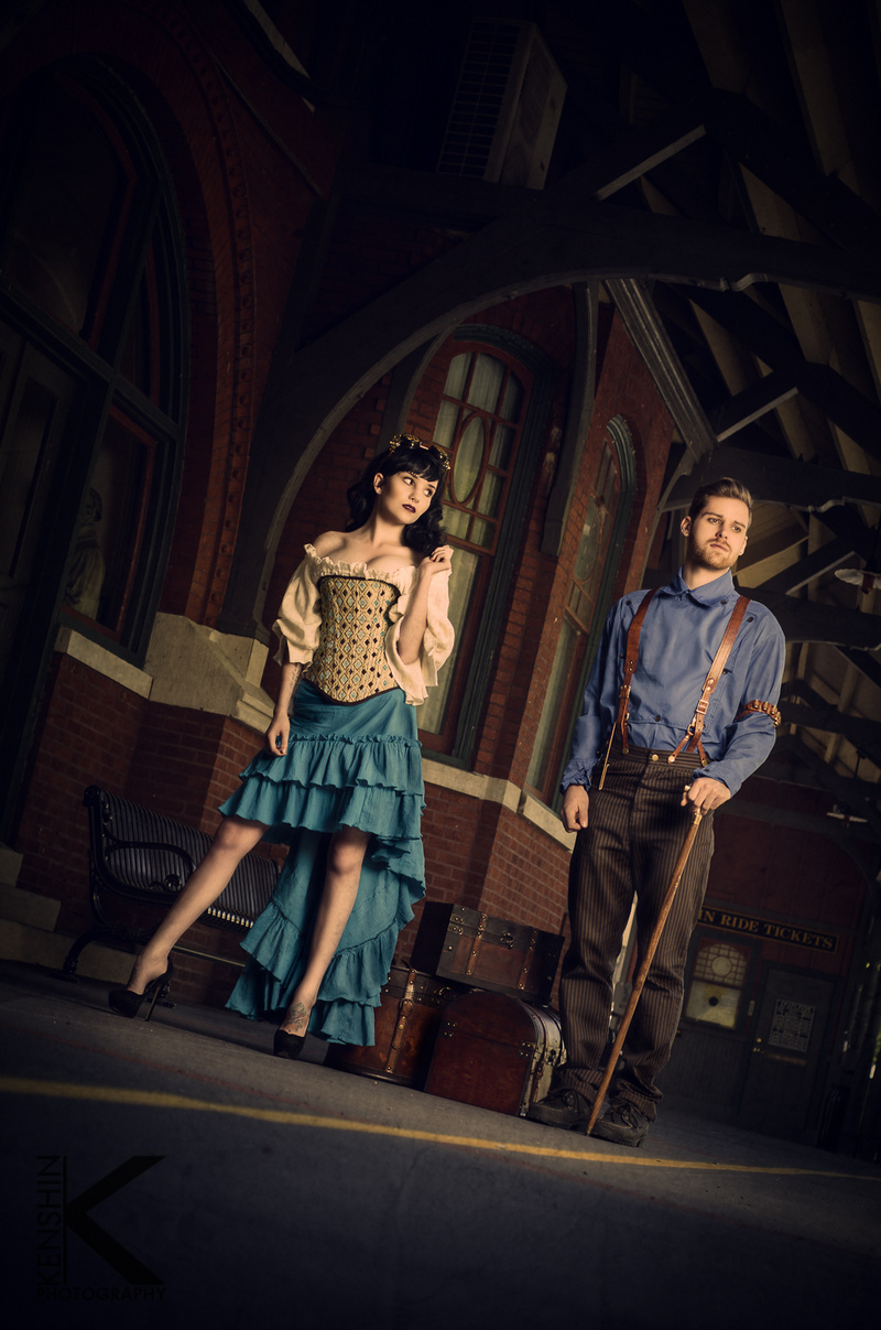 Male and Female model photo shoot of Kenshin Photography and Hannah Lee Maddox in Jim Thorpe, PA