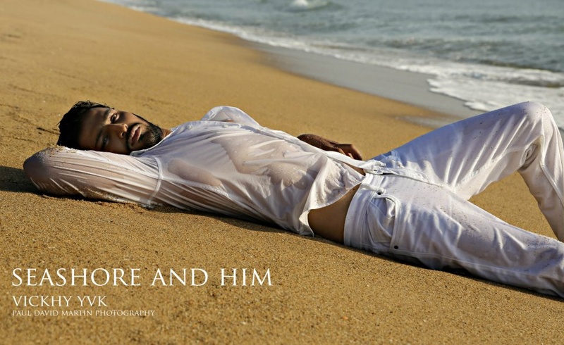 Male model photo shoot of Paul David Martin in Pondicherry, India