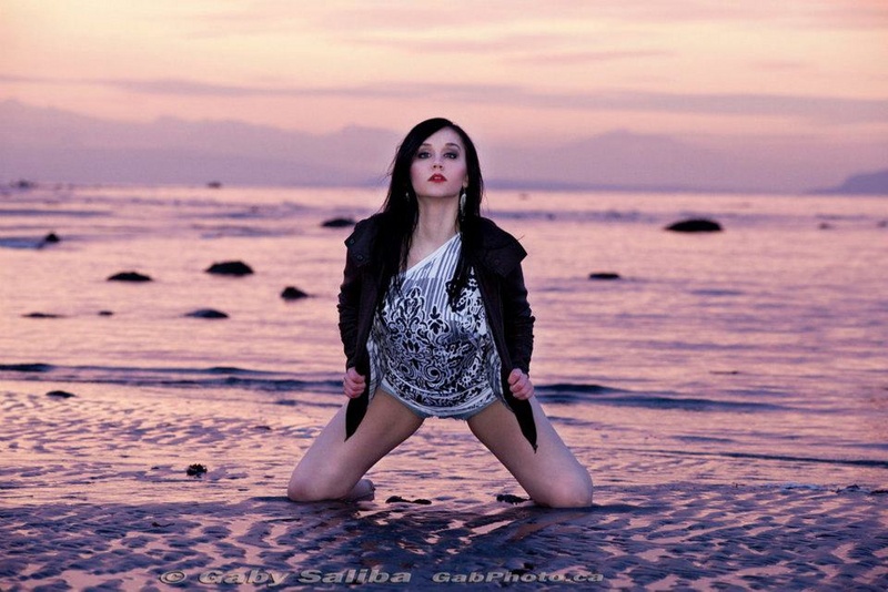 Female model photo shoot of CatritaLynn by GabPhoto in Qualicum Beach, BC, Canada