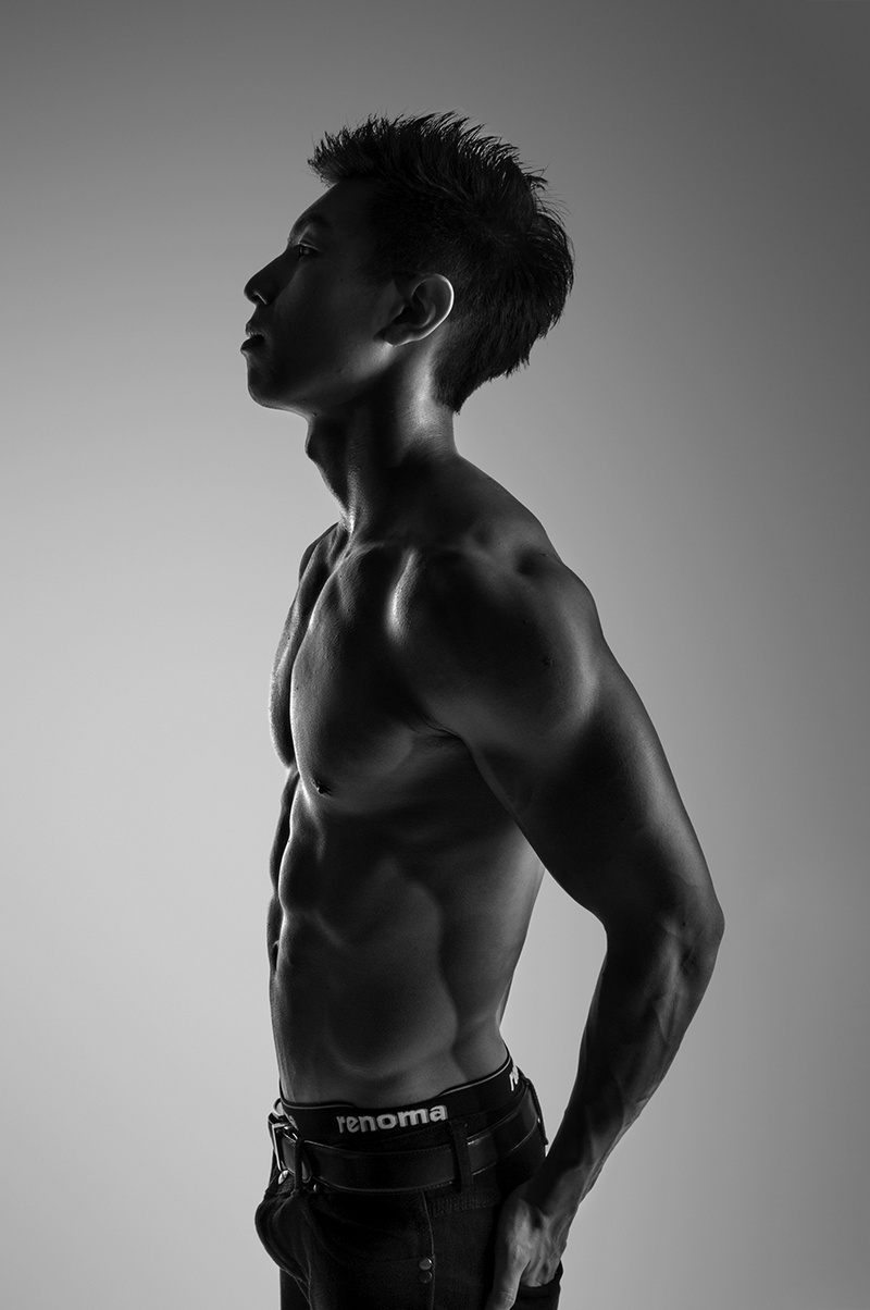 Male model photo shoot of DQ Chen in Singapore