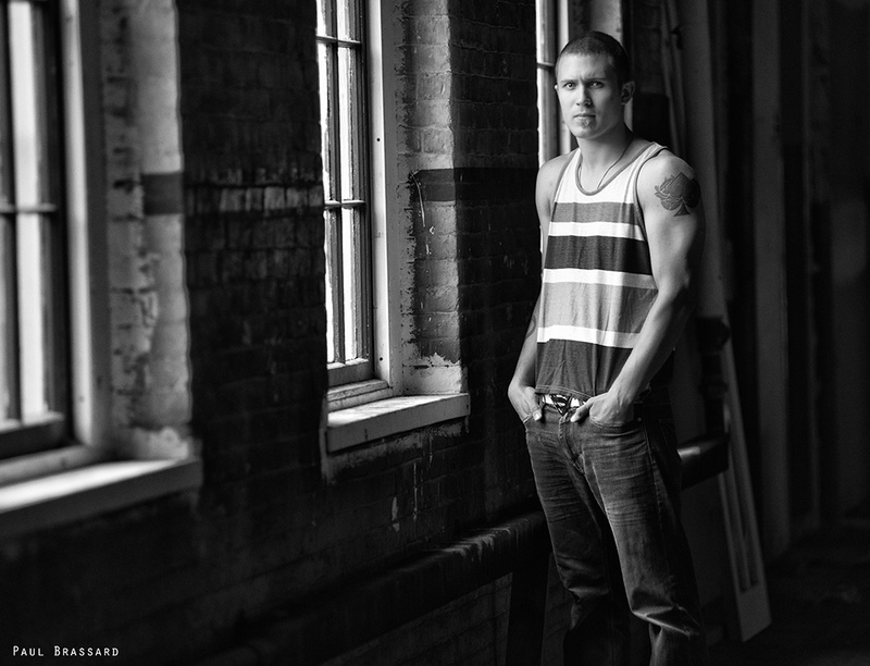 Male model photo shoot of John__S by Paul Brassard