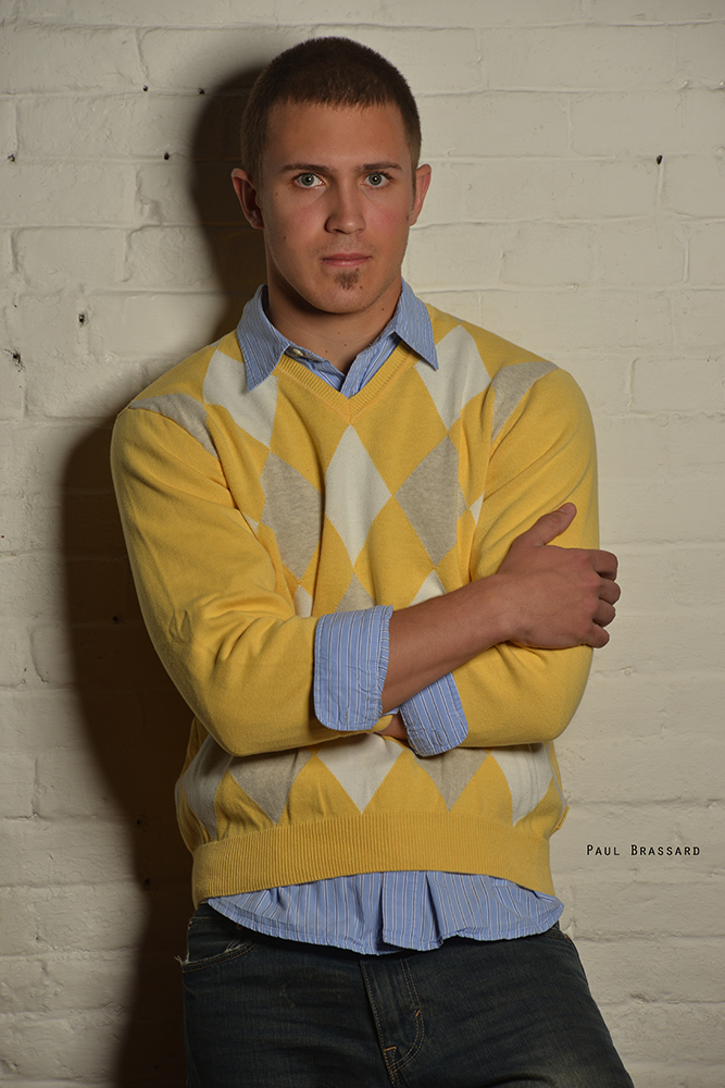Male model photo shoot of John__S by Paul Brassard