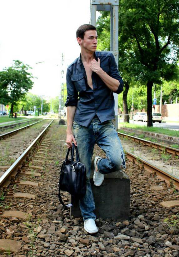 Male model photo shoot of Stefan Kolarski