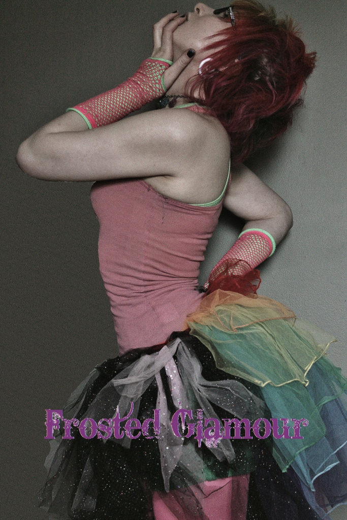 Female model photo shoot of Skittles Butterface, makeup by Jodi Monette x