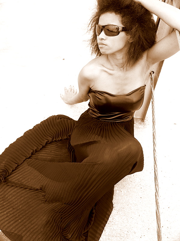 Female model photo shoot of Eme O by Tony Lawrence