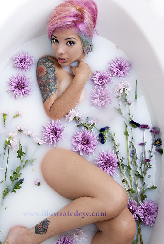 Female model photo shoot of Krystal Lopez by The Illustrated Eye
