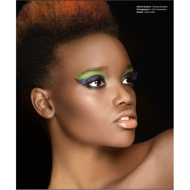 Female model photo shoot of Erika Isimbi in Academy of Make-up Arts