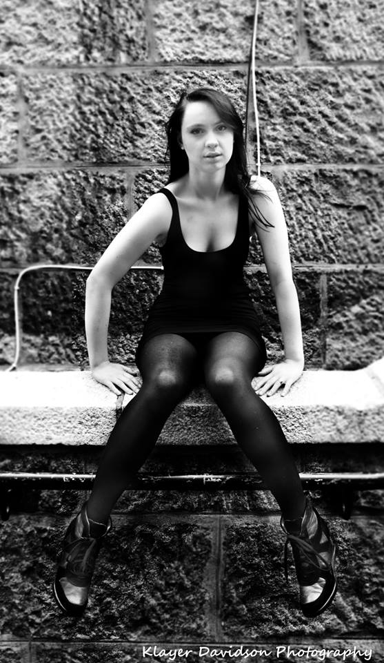 Female model photo shoot of Klayer Davidson Photogr