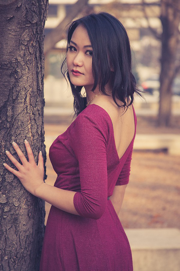 Female model photo shoot of Za Xiong