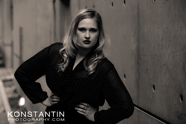 Female model photo shoot of Madison Sidney Adams in Gastown