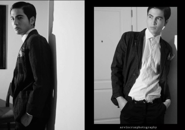 Male model photo shoot of iamaldrinramos_wardrobe in Manila, Philippines