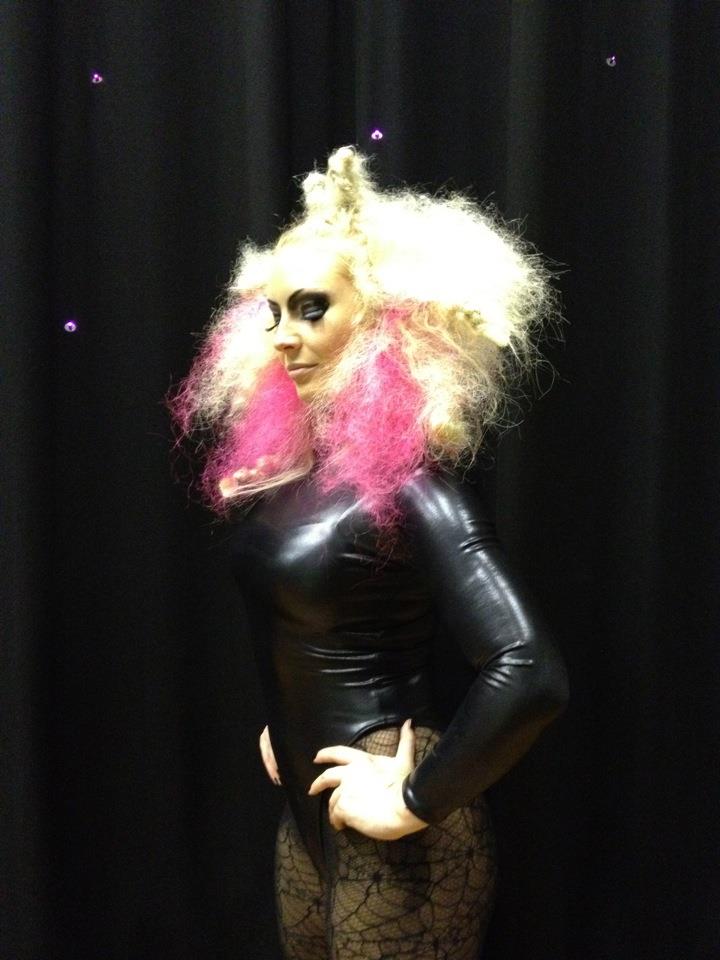Female model photo shoot of HairByFina in London