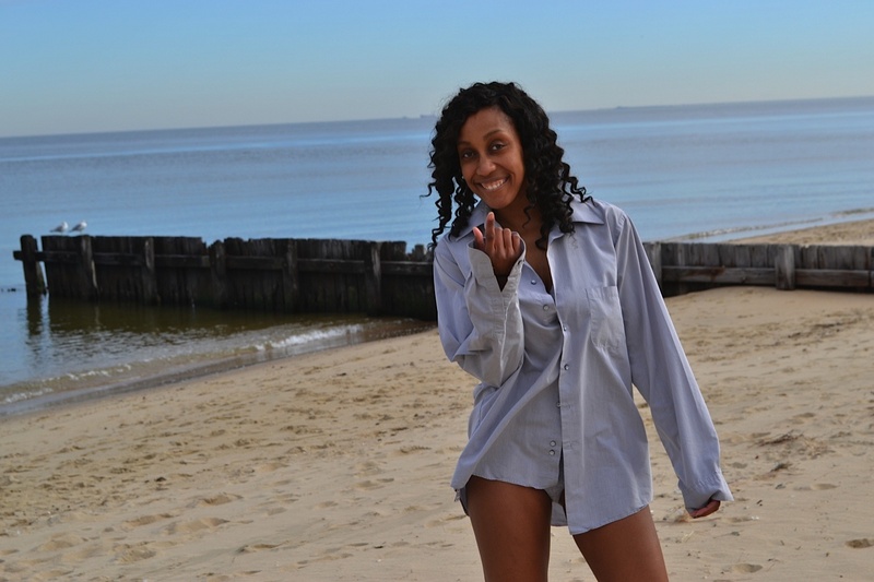Female model photo shoot of Miss Tima in Ocean View, VA