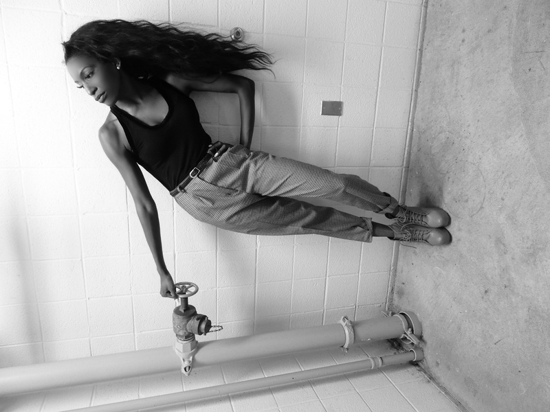 Female model photo shoot of Nefertiti Aizeen Brown
