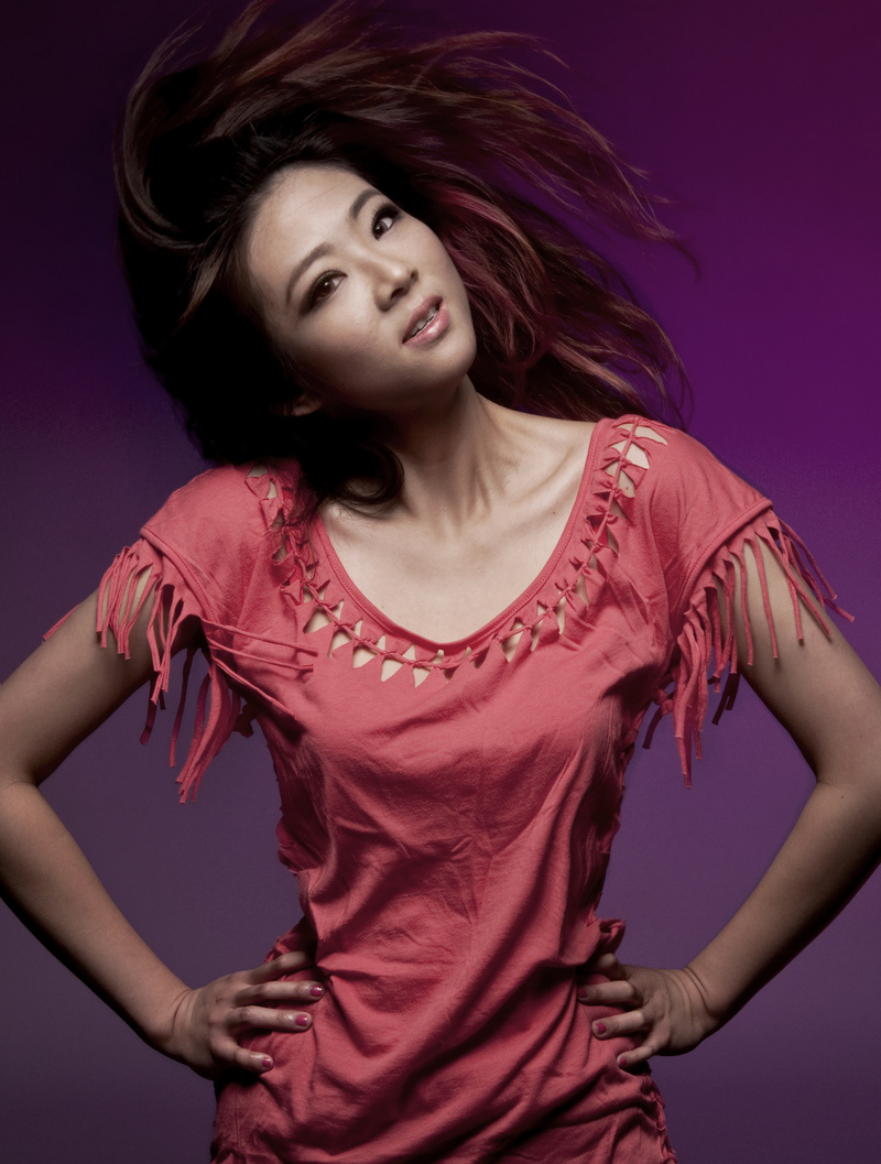 Female model photo shoot of Yisheng in San Francisco