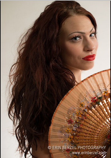 Female model photo shoot of Monica Webster in Aveda Institute