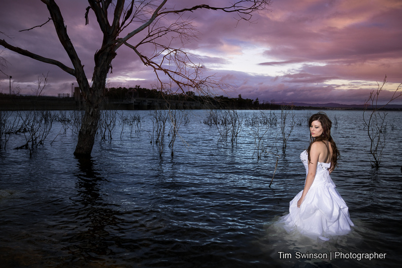 Female model photo shoot of Crystal Skinner by Tim Swinson in Leslie Dam